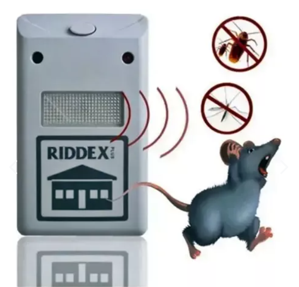 Ultrasonido Riddex Ratones Cucarachas