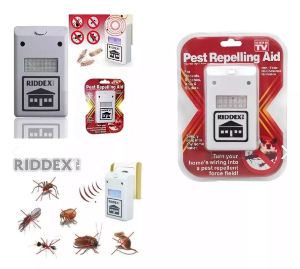 Ultrasonido Riddex Ratones Cucarachas